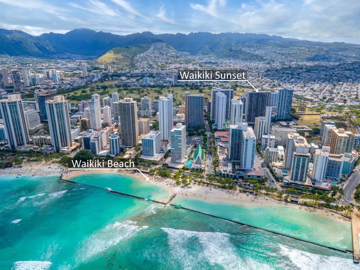 Mountain Views & Steps To Beach - Free Parking! Honolulu Buitenkant foto